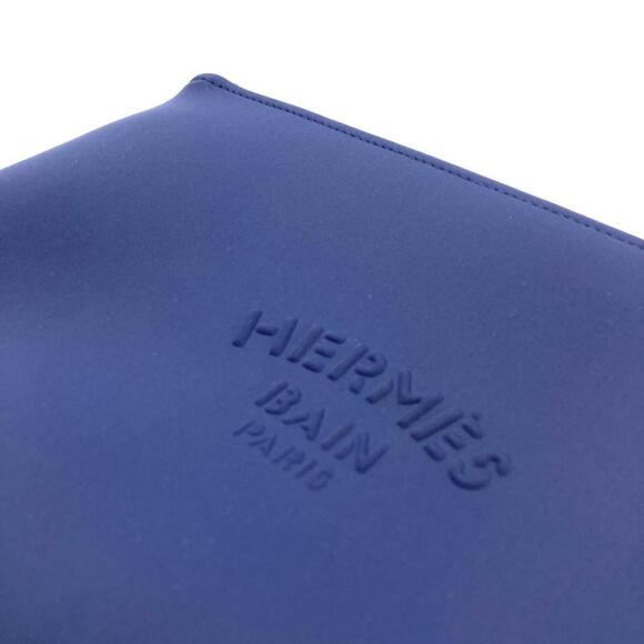 HERMES Blue Pouch - Picture 3 of 7